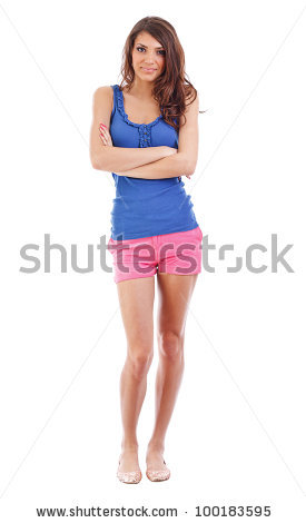 stock-photo-full-body-picture-of-a-young-woman-standing-with-her-arms-crossed-on-white-background-100183595